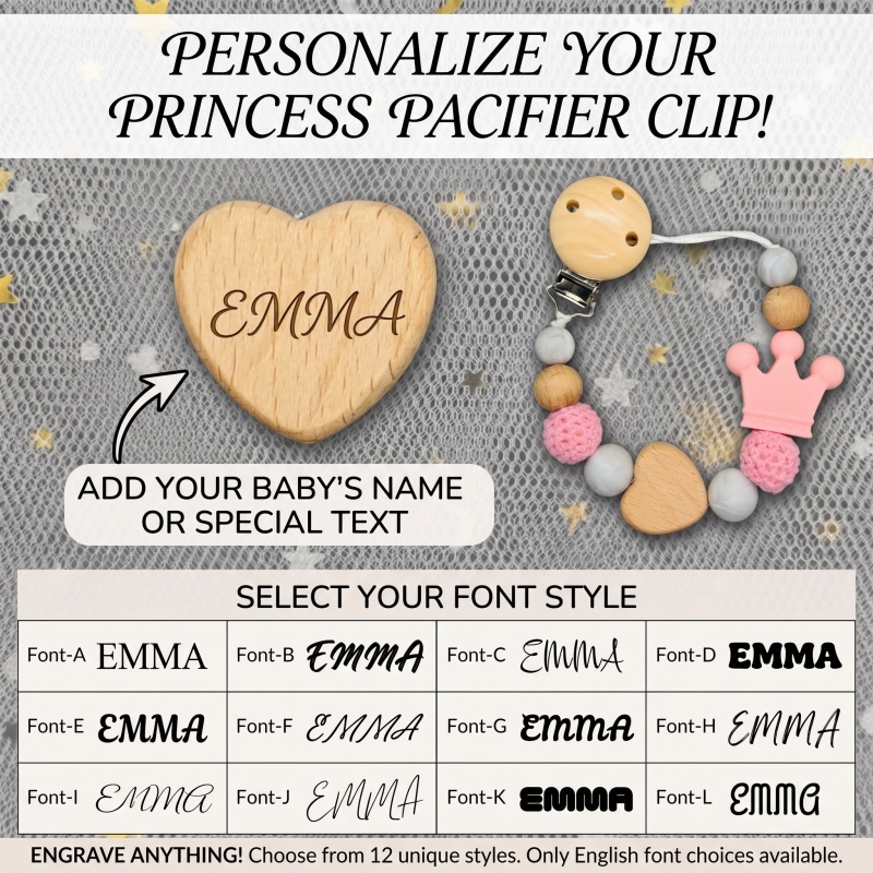 Personalized Baby Pacifier Cli - огляд і ціна Baby Teethers