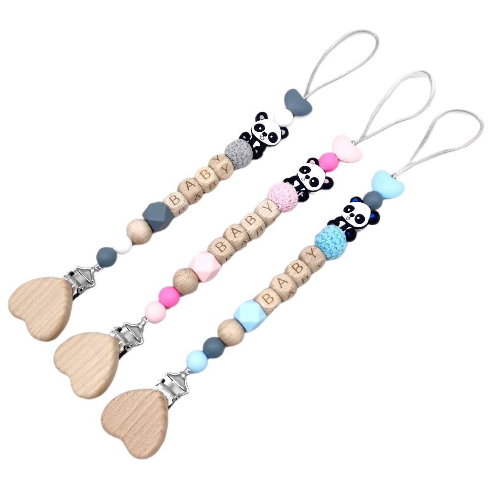 Wooden Personalized Baby Pacif - огляд і ціна Baby Teethers