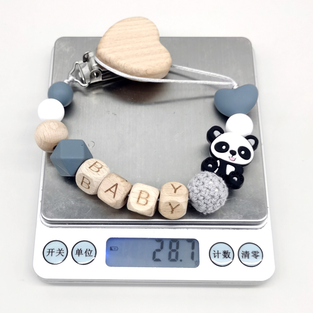 Wooden Personalized Baby Pacif - огляд і ціна Baby Teethers