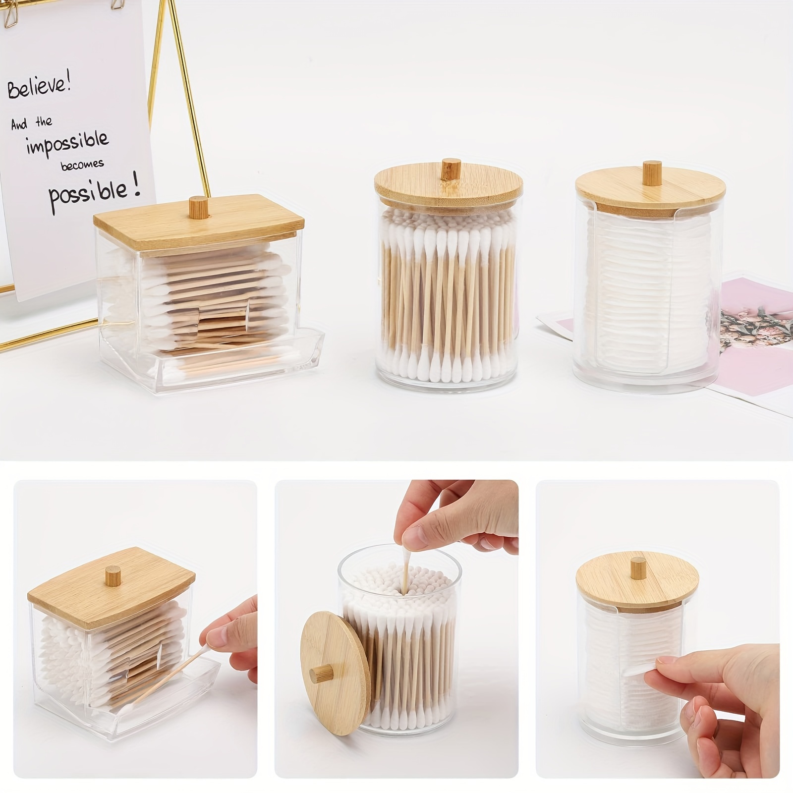 Cotton Swab Storage Box Double - огляд і ціна Baby Products Storage Box