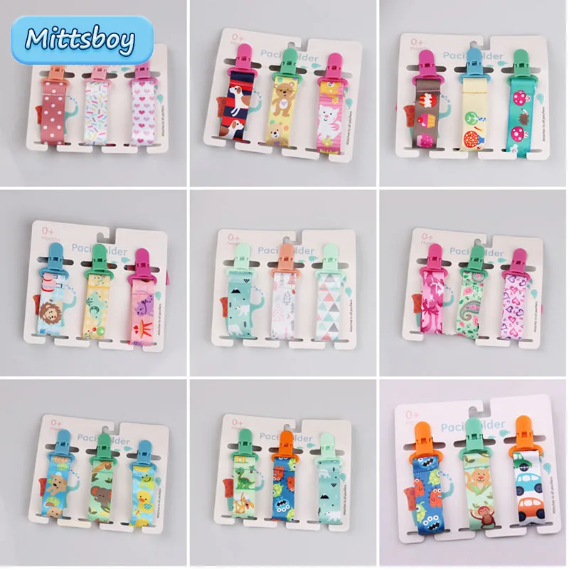 3Pcs/lot Cartoon Print Baby Pa - огляд і ціна Baby Products Nipples