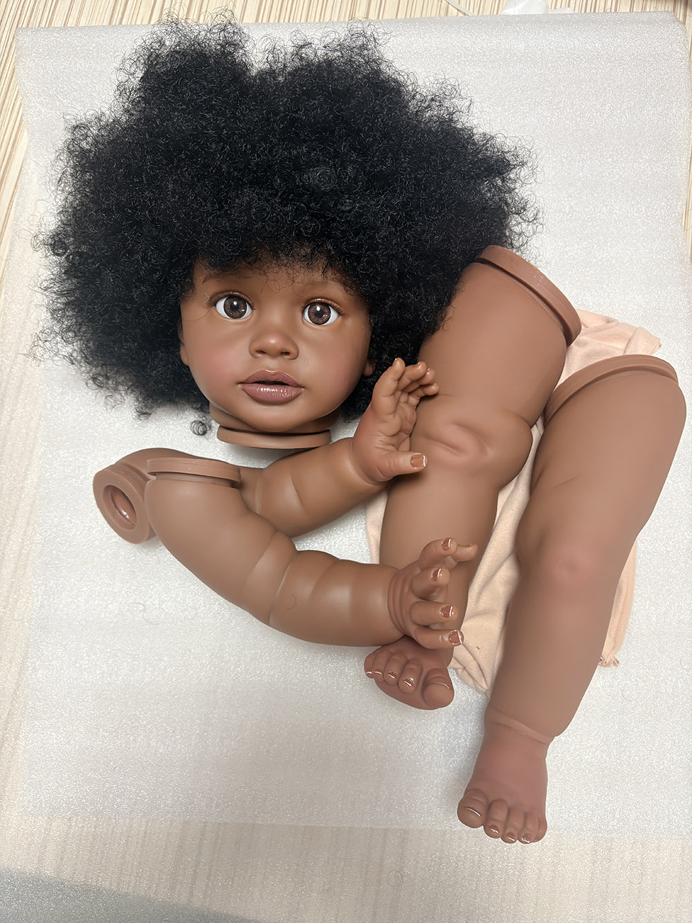 NPK 26inch Unfinished Doll Reb - огляд і ціна Baby Products For Curly Hair