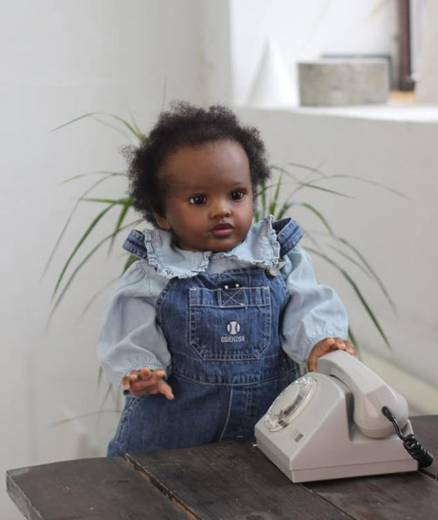 NPK 26inch Unfinished Doll Reb - огляд і ціна Baby Products For Curly Hair