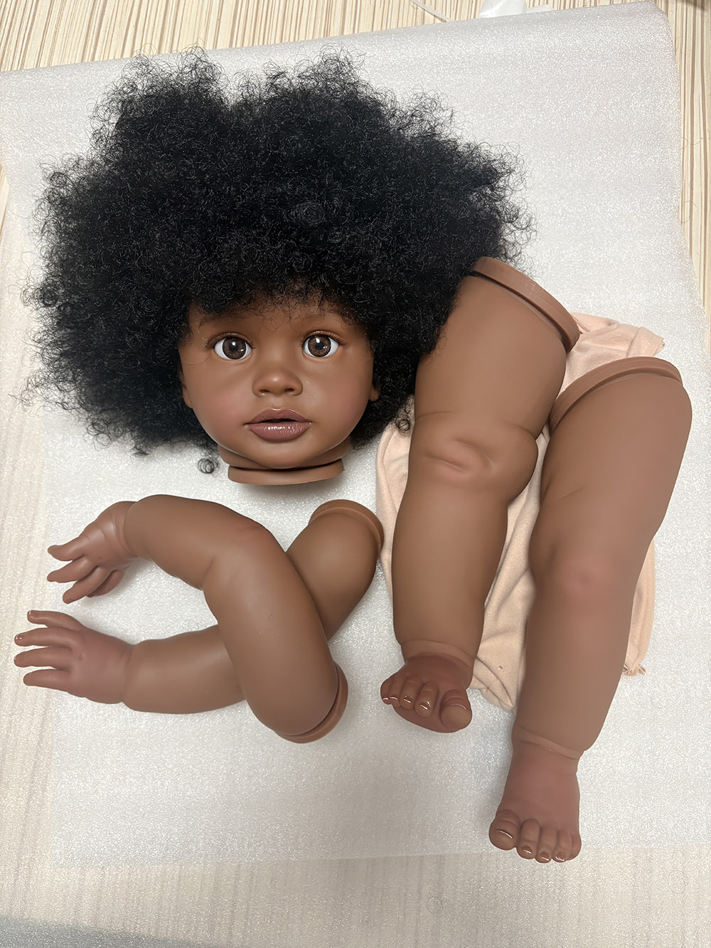 NPK 26inch Unfinished Doll Reb - огляд і ціна Baby Products For Curly Hair