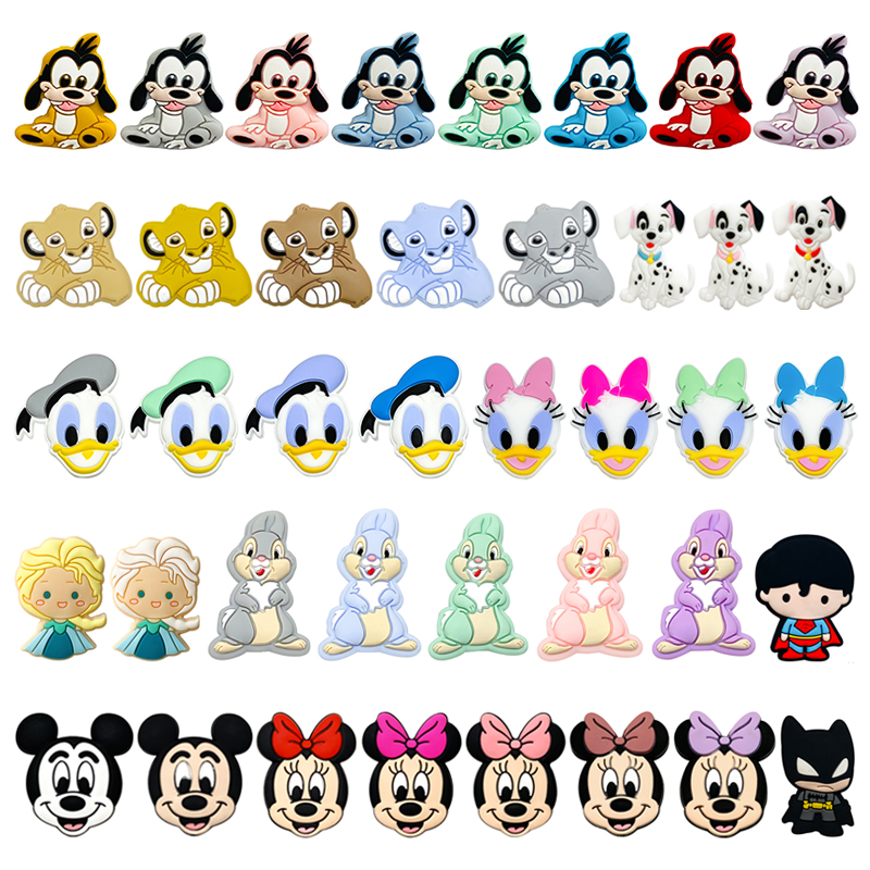 5pcs Silicone Cartoon Beads Pa - огляд і ціна Baby Products Nipples
