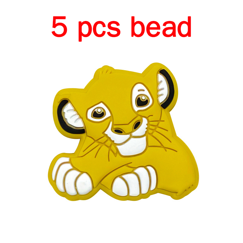5pcs Silicone Cartoon Beads Pa - огляд і ціна Baby Products Nipples