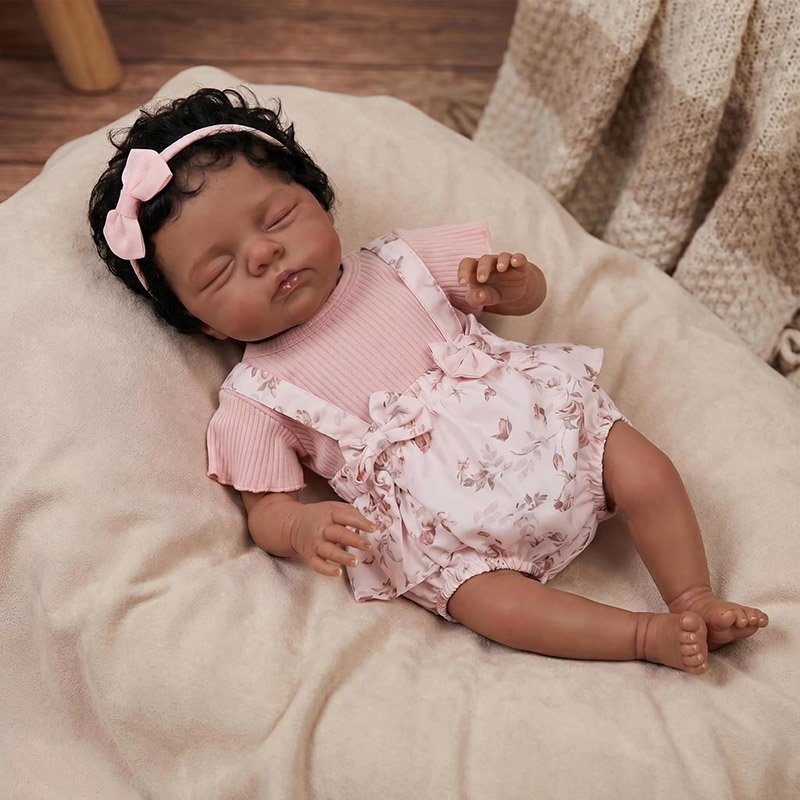 48CM Newborn Baby Handmade Dol - огляд і ціна Baby Products For Curly Hair