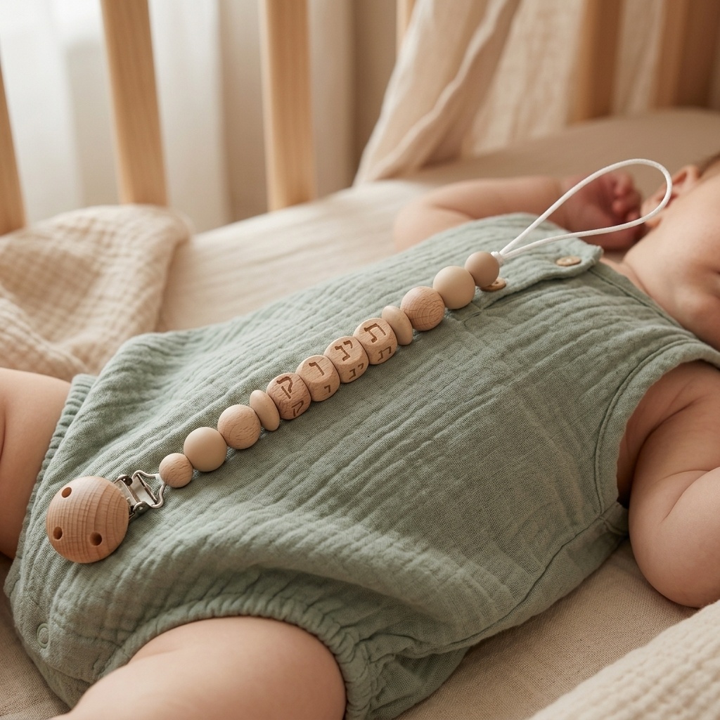 Baby Custom Hebrew Name Pacifi - огляд і ціна Baby Products Nipples