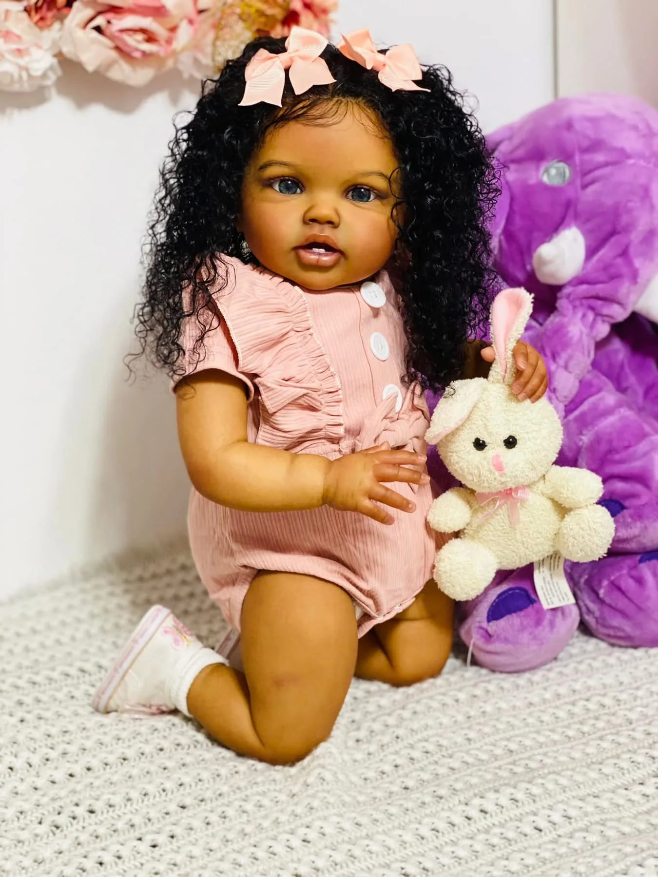 24Inch Reborn Baby Toddler Lot - огляд і ціна Baby Products For Curly Hair