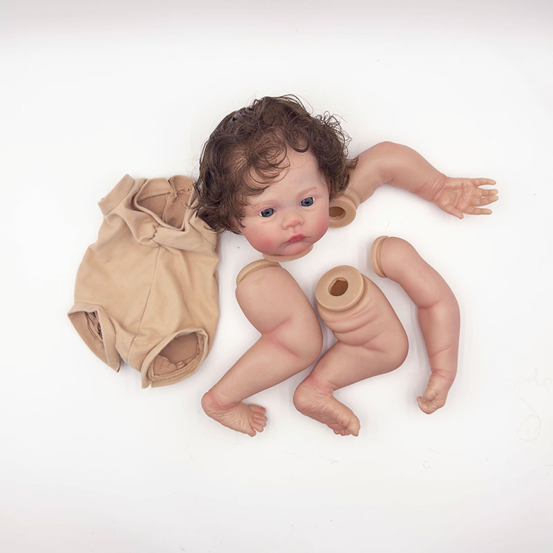 18inch Meadow Reborn Doll Kit  - огляд і ціна Baby Products For Curly Hair
