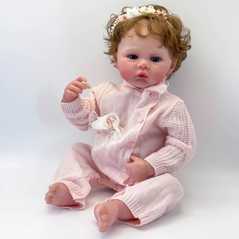 18inch Meadow Reborn Doll Kit  - огляд і ціна Baby Products For Curly Hair