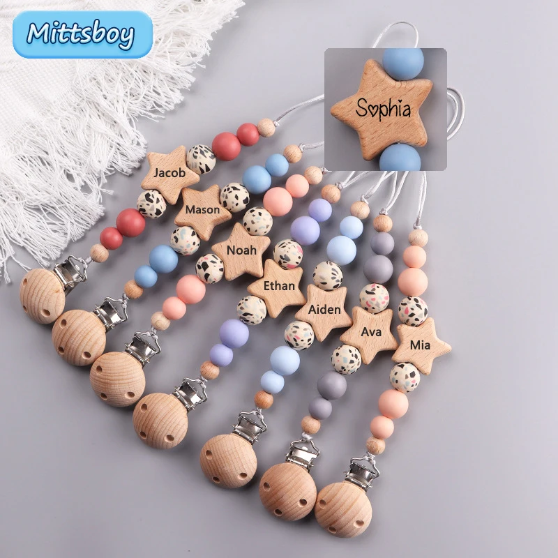 NEW Custom Name Wooden Persona - огляд і ціна Baby Products Nipples