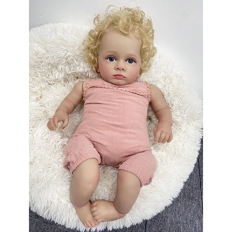 55CM Reborn Toddler Baby Doll  - огляд і ціна Baby Products For Curly Hair