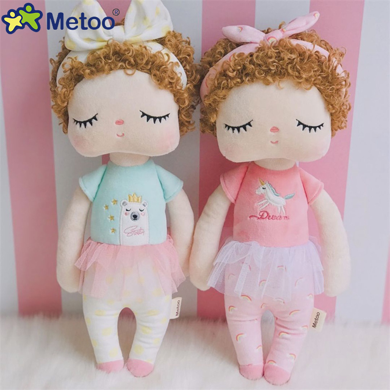 34CM Soft Metoo Angela Plush D - огляд і ціна Baby Products For Curly Hair