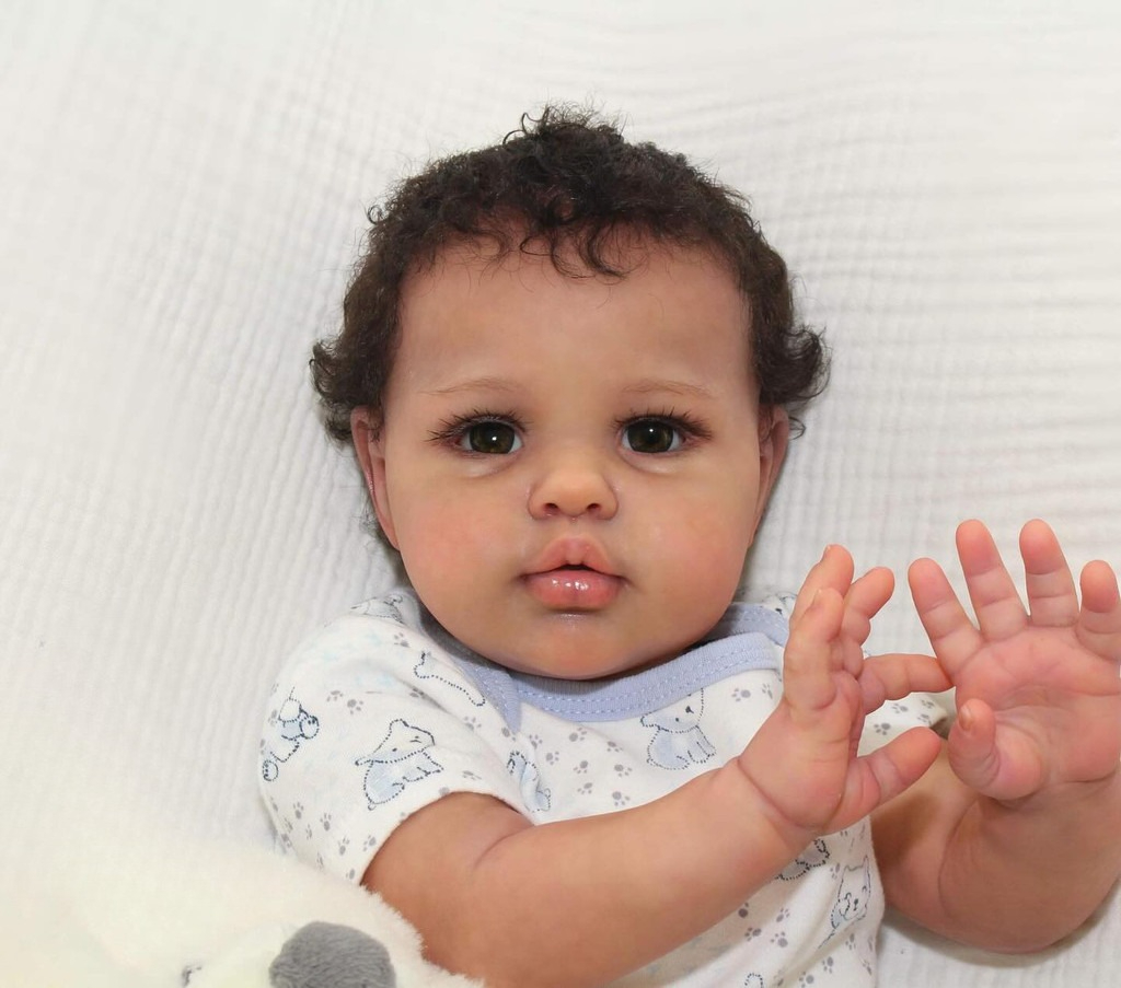 NPK 24'' Dark Skin Unfinished  - огляд і ціна Baby Products For Curly Hair