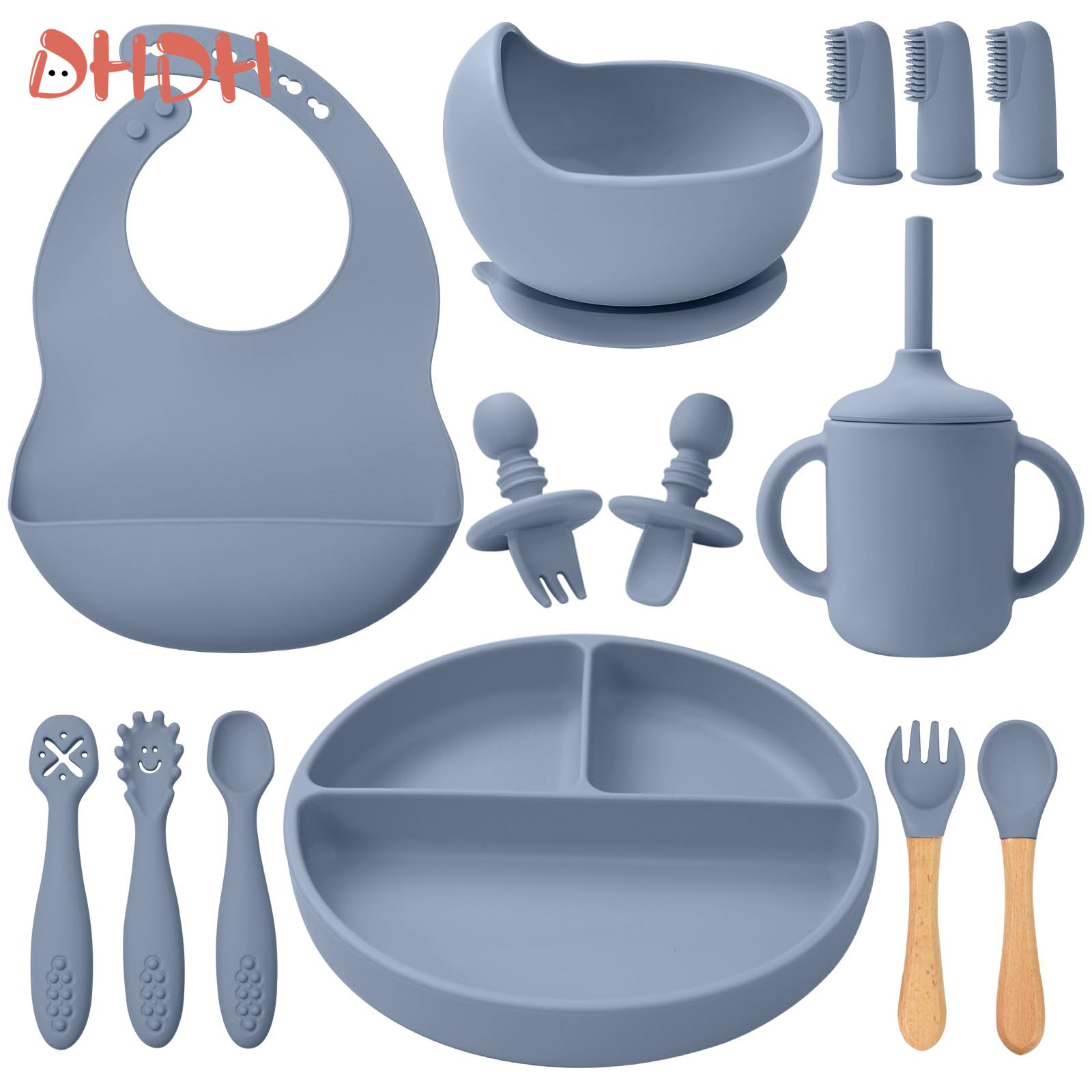 Silicone Baby Feeding Set Tabl - огляд і ціна Baby Products Useful