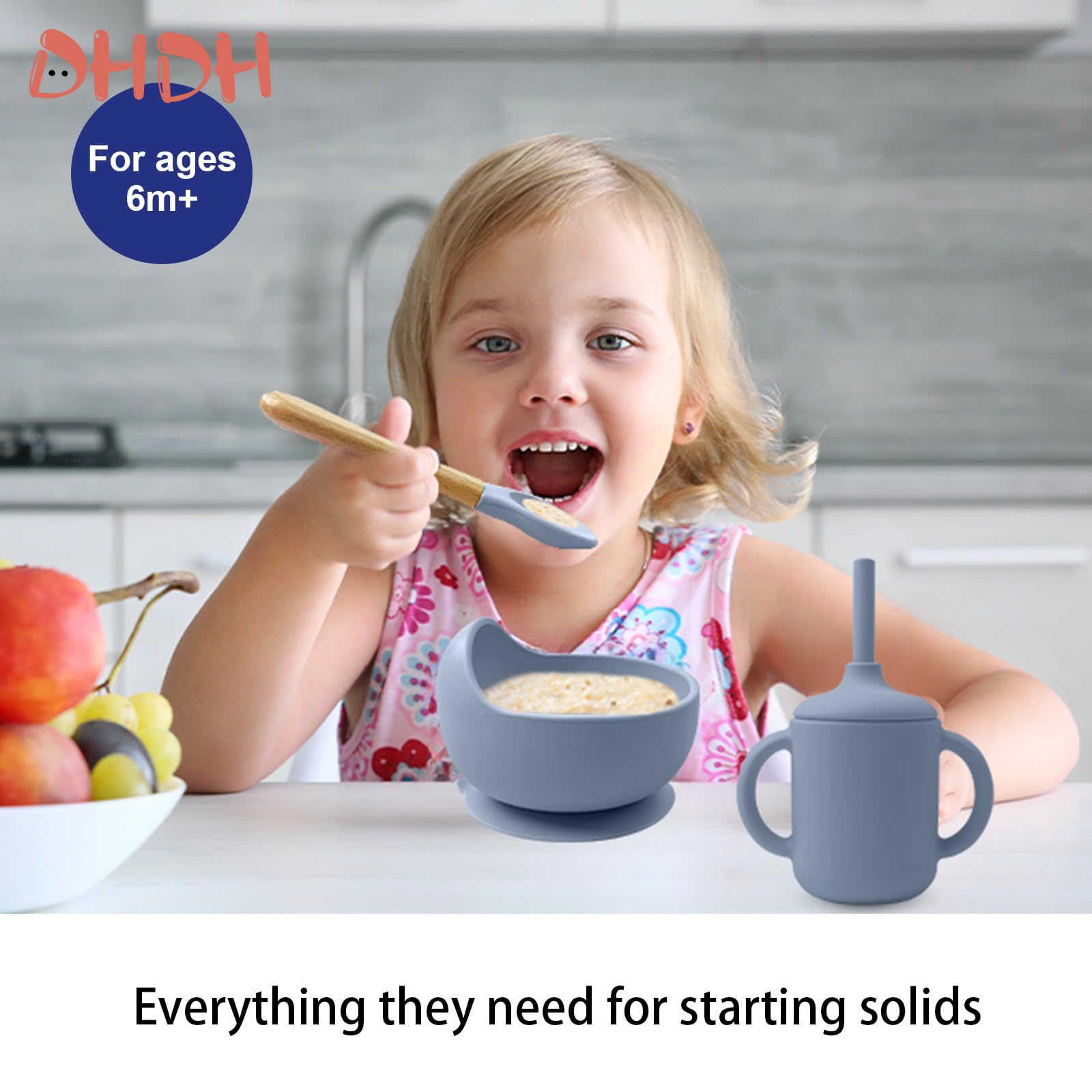 Silicone Baby Feeding Set Tabl - огляд і ціна Baby Products Useful