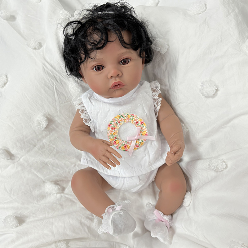 19inch Meadow Dark Skin Full V - огляд і ціна Baby Products For Curly Hair