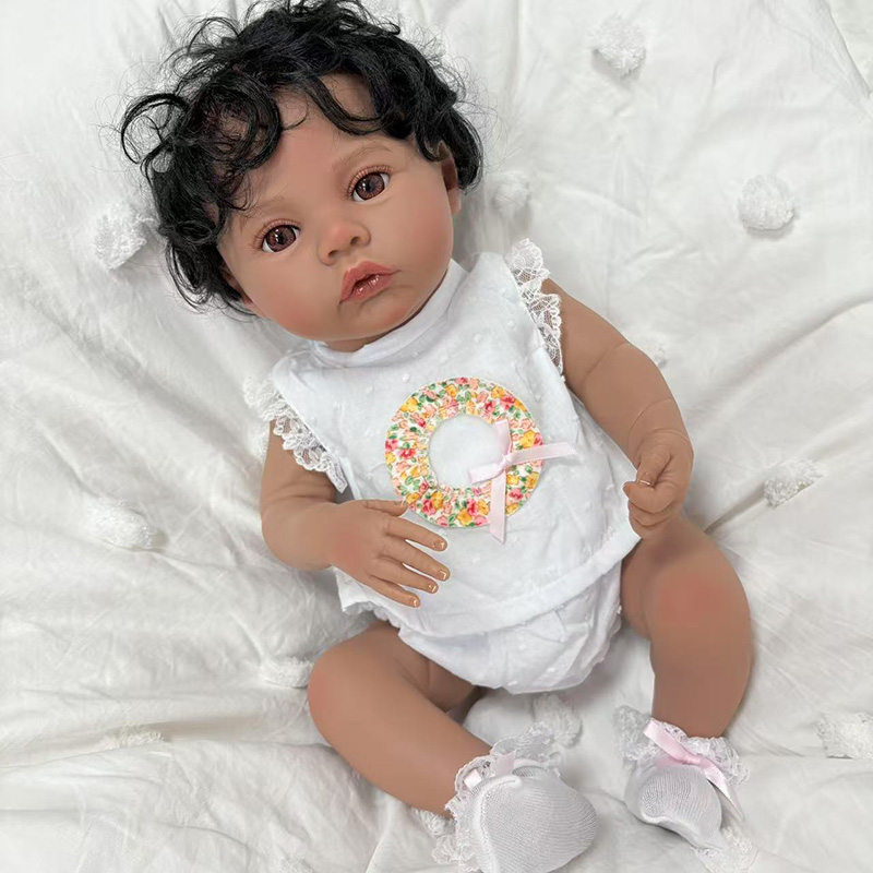 19inch Meadow Dark Skin Full V - огляд і ціна Baby Products For Curly Hair