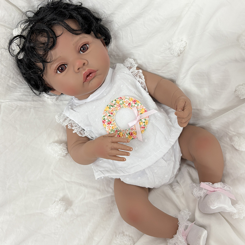 19inch Meadow Dark Skin Full V - огляд і ціна Baby Products For Curly Hair