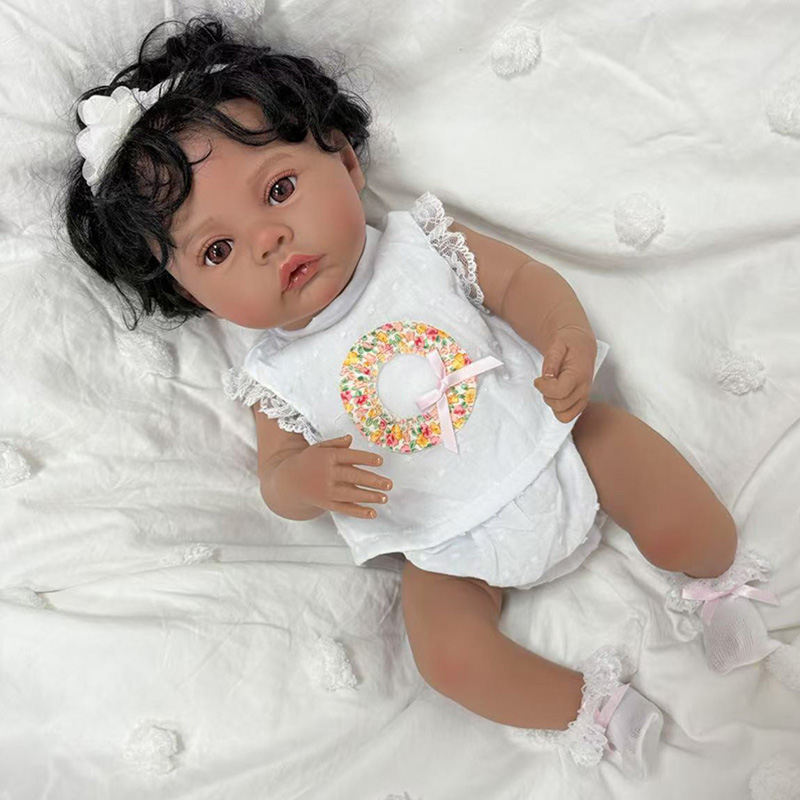19inch Meadow Dark Skin Full V - огляд і ціна Baby Products For Curly Hair